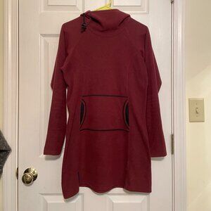 Melanzana Microgrid Hoodie Dress